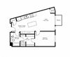 Dock Street Flats The Peavy Floorplan Dock Street Flats The Peavy Floorplan